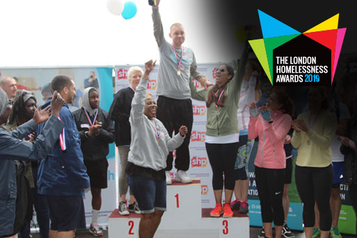 PRESS RELEASE: SHP Sport and Health Project Highly Commended in London Homelessness Awards!