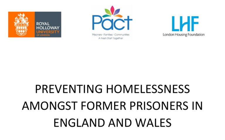 REPORT: Preventing Homelessness Among Former Prisoners Feat.