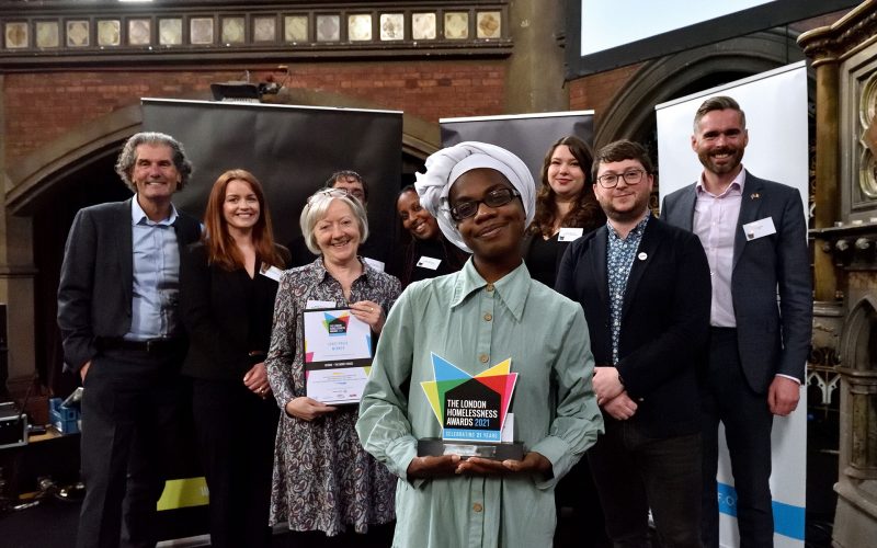 PRESS RELEASE: MyBnk wins London Homelessness Award 2021 and £30,000