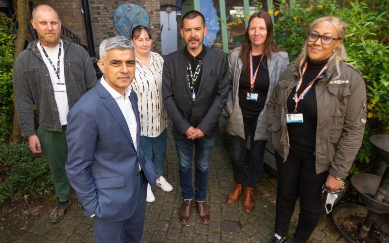PRESS RELEASE: Riverside Street Buddies Commended in London Homelessness Awards 2022